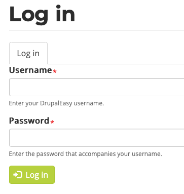 No Request New Password screenshot - after
