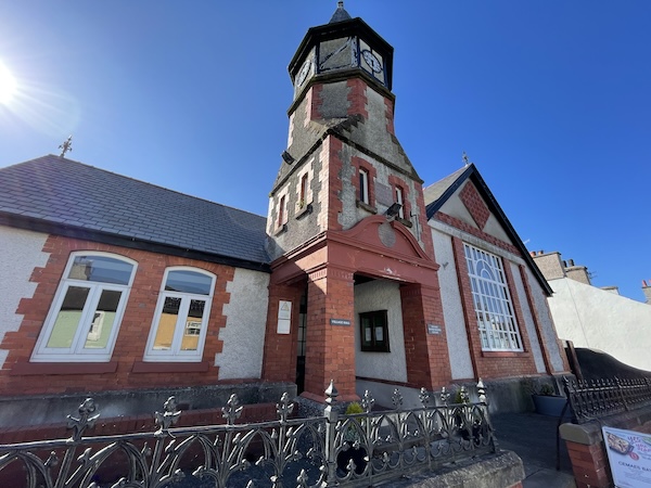 Village hall in Cemaes Wales.